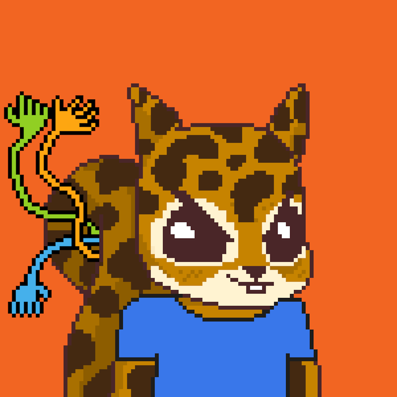 Pixel Squirrels #1481